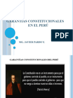Semana 11 Garantías Constitucionales en El Perú PPT Resumen O.K