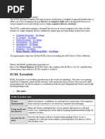 What Is The ECDL Qualification