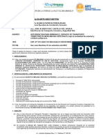 Informe #Falta - 2023 - Autorizacion Mercancias Especiales, Residuos Peligrosos - Tecnologia Ecosostenible Del Peru E.I.R.L.