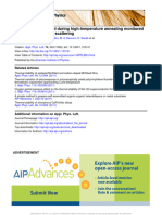 (1999) Degradation of AlGaN During High-Temperature Annealing Monitored