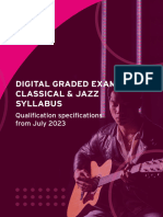 Digital Grades - Classical and Jazz Syllabus