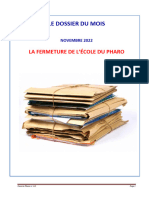 Dossier Fermeture Pharo