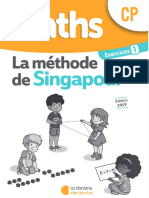 CP - Mathématiques - La Methode de Singapour Pour L'école, Exercices 1, 2019 - Cahier D'exercices - Lalibrairie Des Écoles - 2019