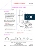 Service Guide: High-Pressure Grease Pump