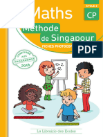 CP - Mathématiques - La Méthode de Singuapour, Fichier Photocopiable - Manuel - La Librairie Des Écoles - 2016