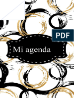 Agenda Perpetua Blanco Negro