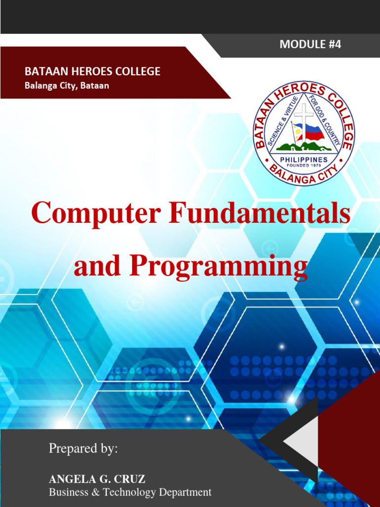 COMP1 Module4 | PDF | Control Flow | Computer Science