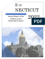 Crime in Connecticut Annual Report 2022