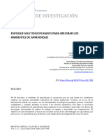 Enfoque Multidisciplinario para Mejorar Los Ambien