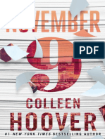 November 9 - colleen hoover