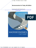 Test Bank For Macroeconomics For Today 9th Edition Irvin B Tucker Full Download