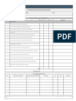 Checklist Inspeção Processo Crítico de Segurança Espaço Confinado