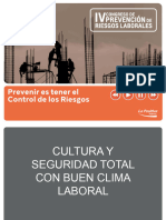 Cultura y Seguridad Total Con Buen Clima Laboral - Congreso La Positiva