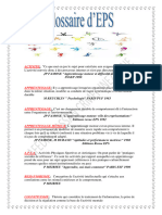 Dictionnaire Eps