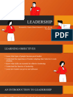 LEADERSHIP by Francis Cual