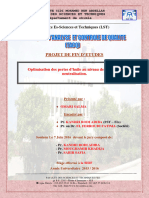 Optimisation Des Pertes d’’Huile Au Niveau de La Pâte de Neutralisation - OMARI SALMA