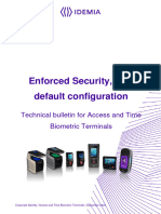 Enforced Security, New Default Configuration (V2)