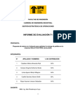 Gestión Estratégica de Operaciones