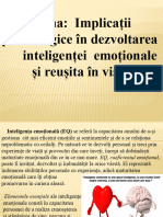Tema 11. Inteligenta Emotionala