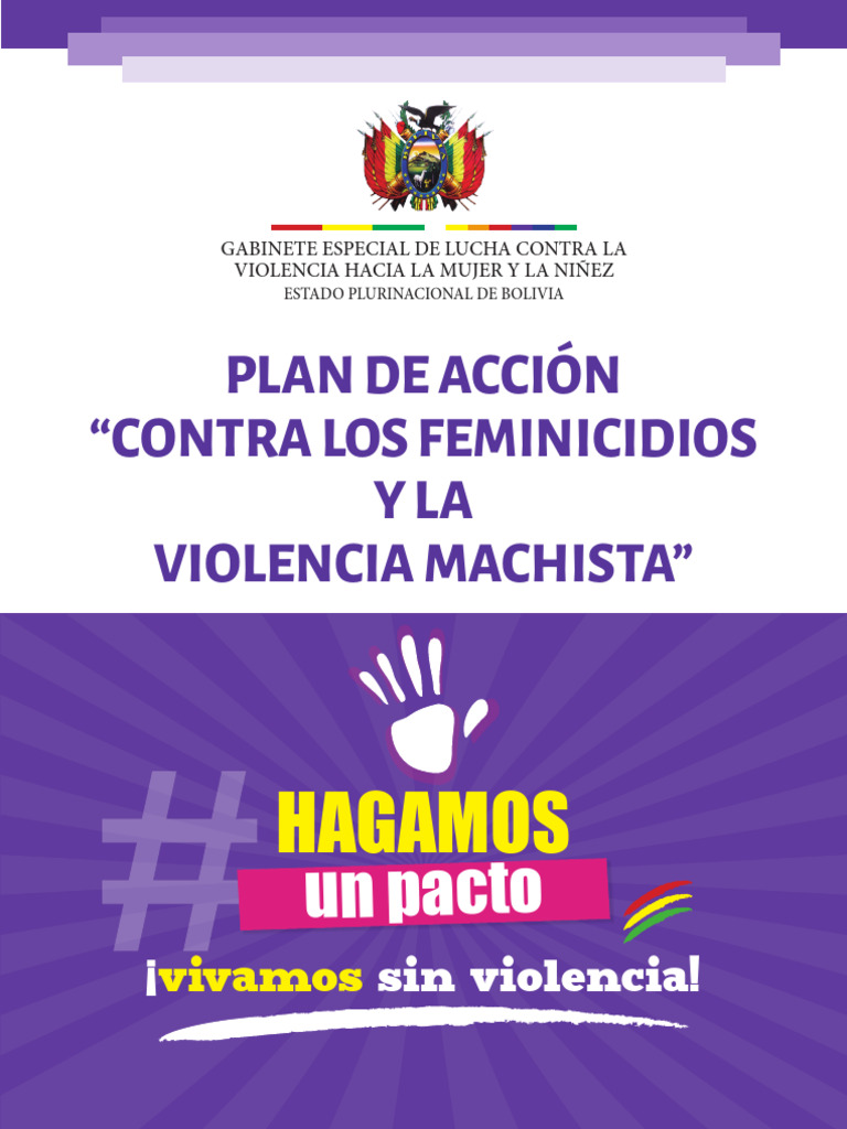 Pacto para Erradicar la Violencia Machista | PDF | La violencia contra ...
