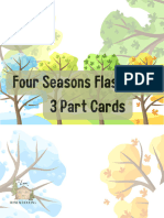 Make Your Own 4 Season Flashcards and 3 Part Cards