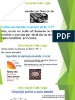 1°)  Siderurgia introdução