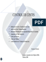 Tema 10 Control de Costes