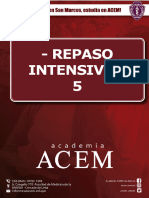 Repaso Intensivo 5 Acem 2021-I