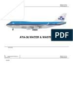 Ata-38 Water & Waste: Training Manual Boeing 747-400