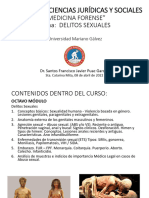 Medicina Forense - DR Santos Puac - Clase 9 - Delitos Sexuales