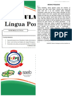 Simulado Sapece e Saeb Portugês - Professor PDF