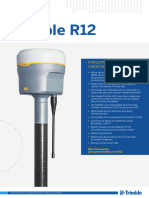Datasheet - Trimble R12 GNSS Receiver - Spanish (Lat Am)