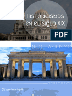 Historicismos en El Siglo XIX