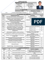 De La Cruz Cajo Junior CV