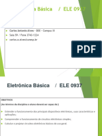 Eletronica-Basica Capitulo 0 Apresentacao 2019 1s