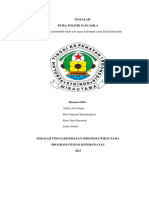 Makalah Pancasila (Kelompok 3, Kep.1A) Etika Politik Pancasila