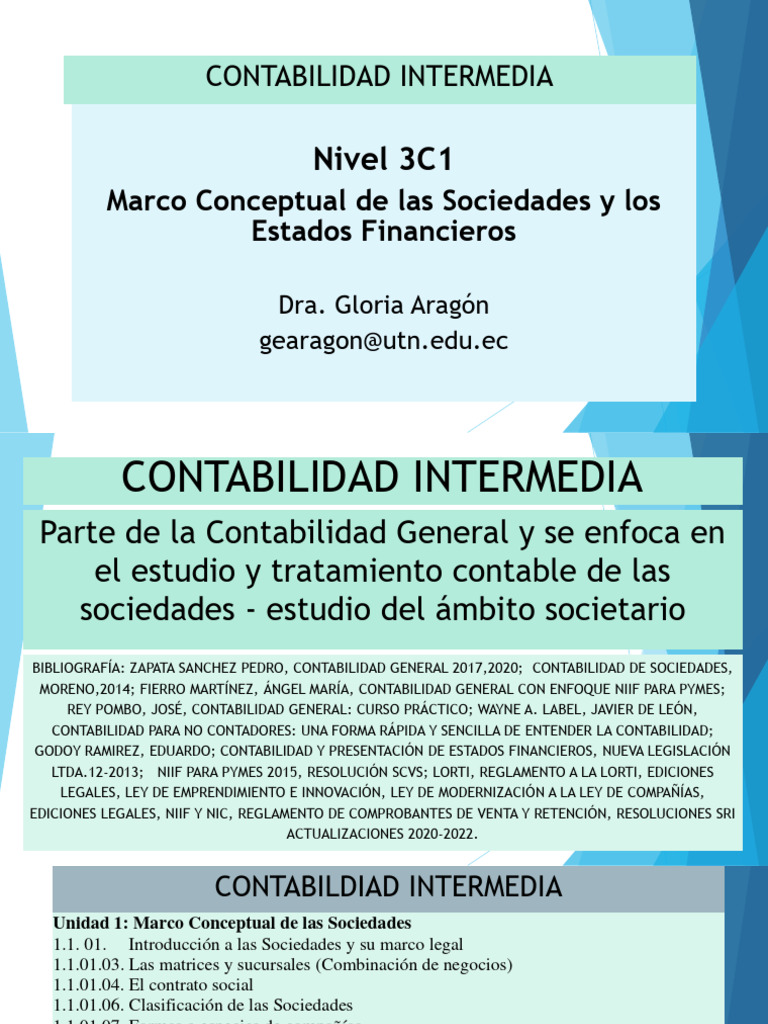 Guía de Clases_ C_Intermedia 3C1 CCA 2023 | PDF | normas ...