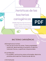 Caracteristicas de Las Bacterias Cariogenicas