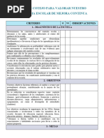 Programa de Mejora Continua Escolar 2025-2026 | PDF | Evaluación ...