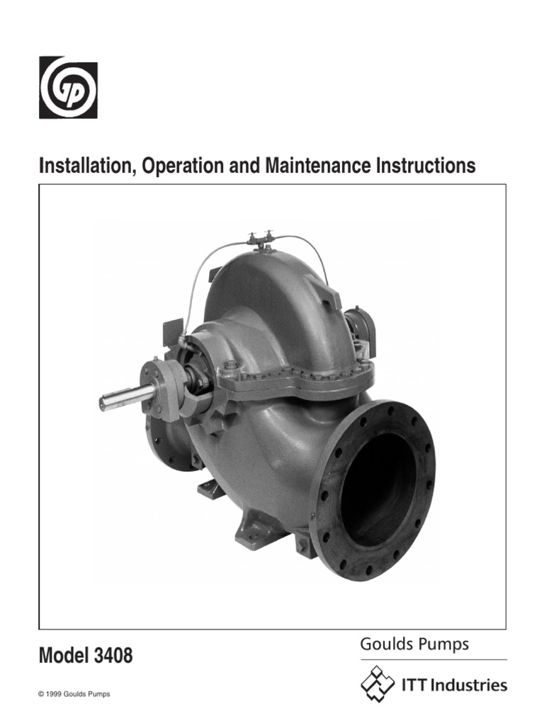 Goulds Water Pump Maintenance Parts PDF