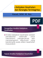 P6. Analisis Kebijakan Kesehatan