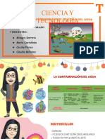 S7-Ct-La Contaminación Del Agua y Utilidad-1er Grado-Docente