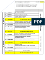 Dosificación Ii Semestre Por Grado - 2021