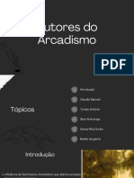 Apresentação autores do arcadismo brasileiro