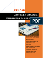 Actividad 2. Estructura Organizacional de Una Empresa