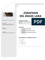 CV Jonathan Del Angel Lara
