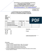 Form D3 Lembar Penilaian Ujian Komprehensif