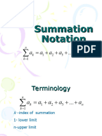 Summation Notationks