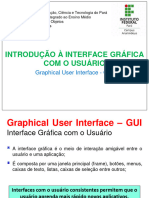 Introdução A Graphical User Interface