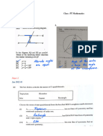 Worksheet 11 - Geometry (Solutions)